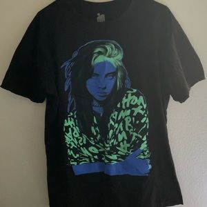 Billie Eilish tee shirt.